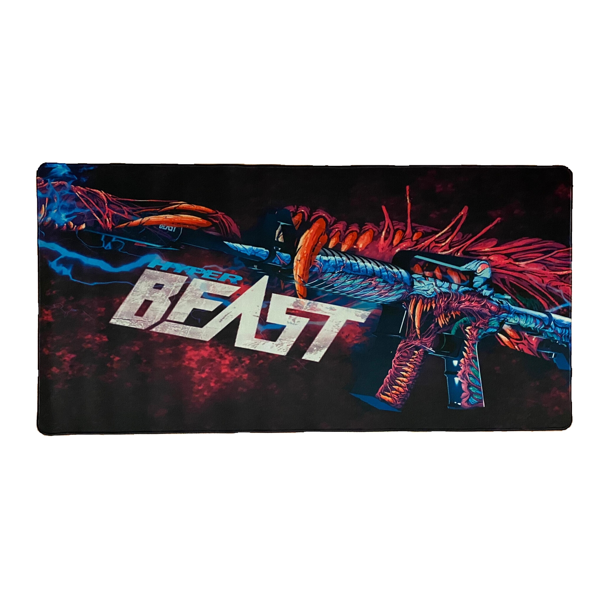 Imagine pentru Mousepad format Deskmat pentru gaming, M4 Rifle Beast, 1000 x 500 x 3 mm