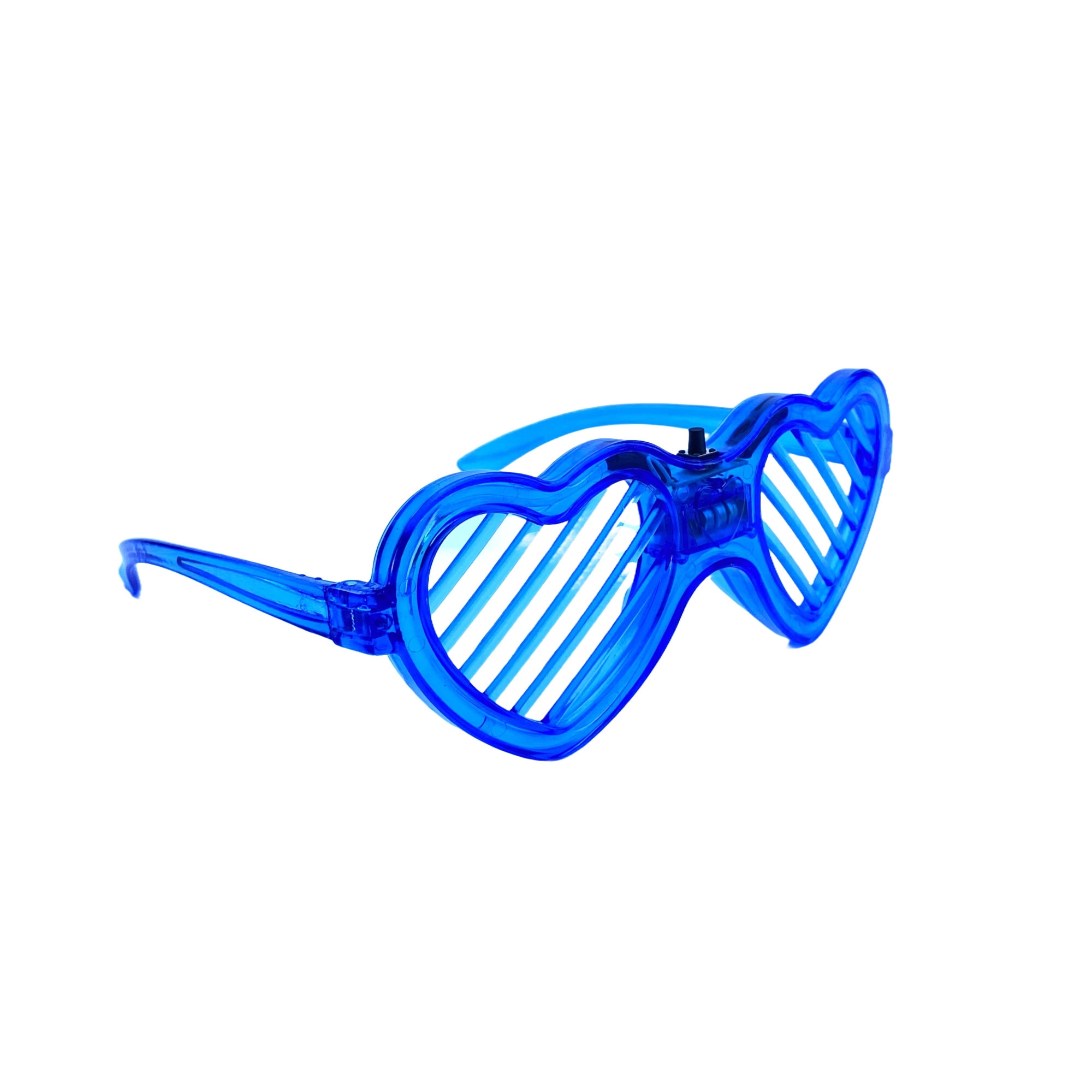 Imagine pentru Ochelari pentru petrecere LED, in forma de inima, culoare albastru