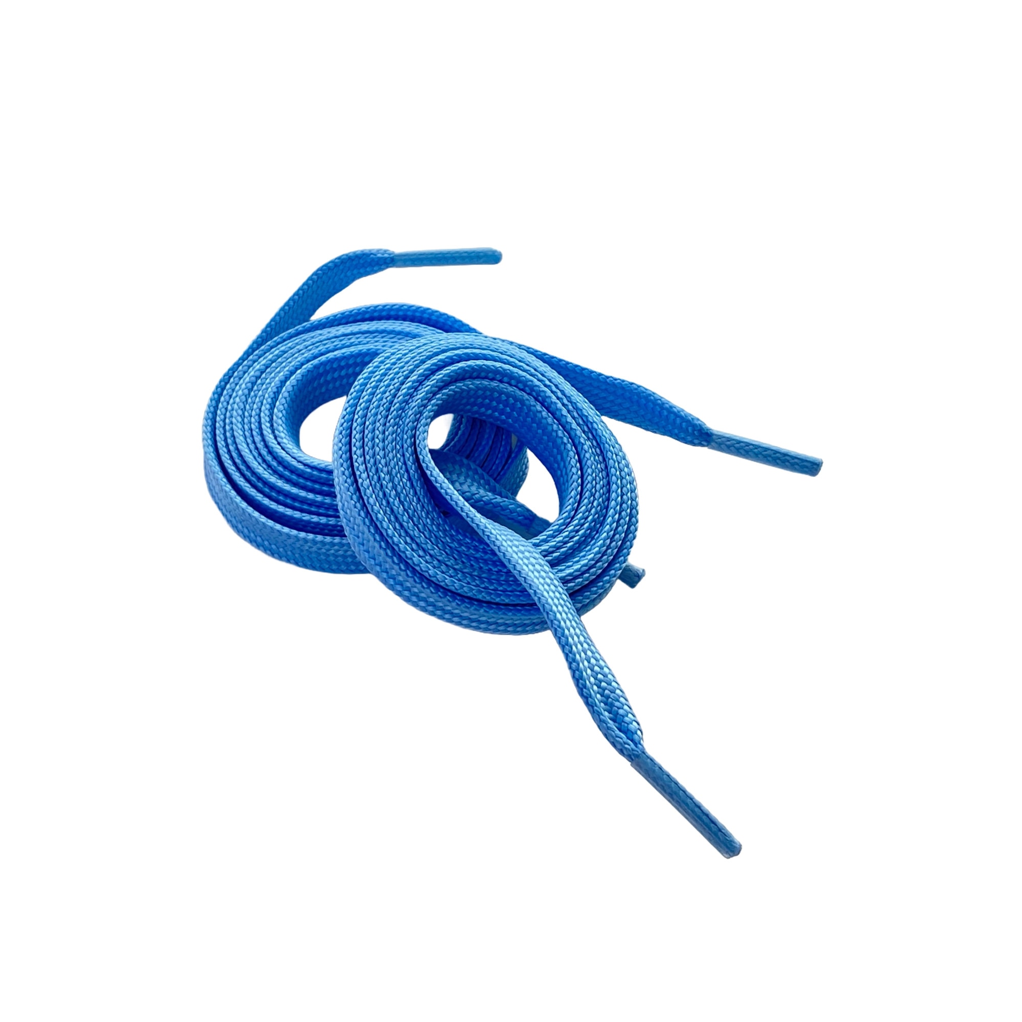 Imagine pentru Set 2 Sireturi Fluorescente, plate, 100 cm, albastru