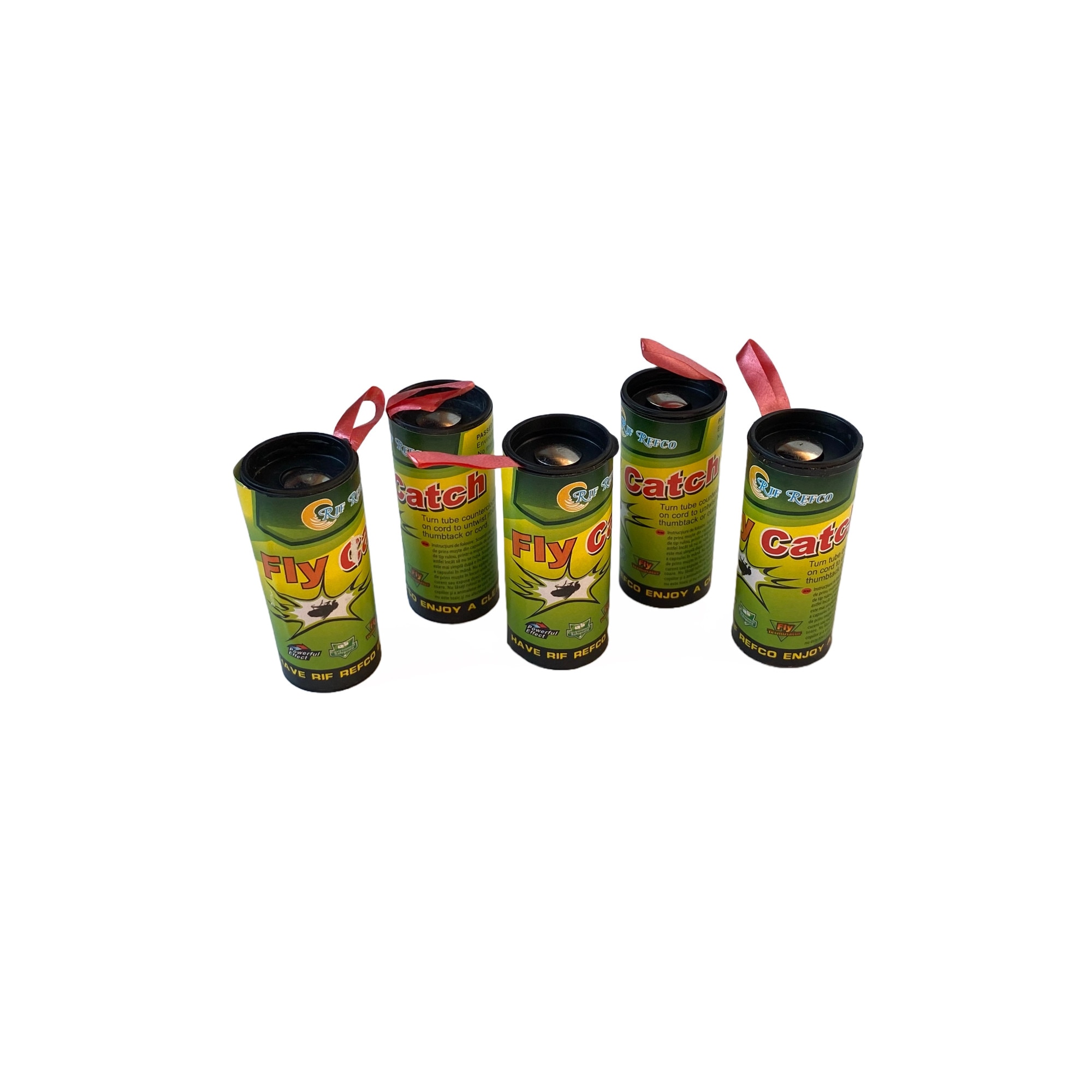 Imagine pentru Set 5 buc, Capcana cu lipici pentru muste Fly Catch, lipici rezistent si eficient